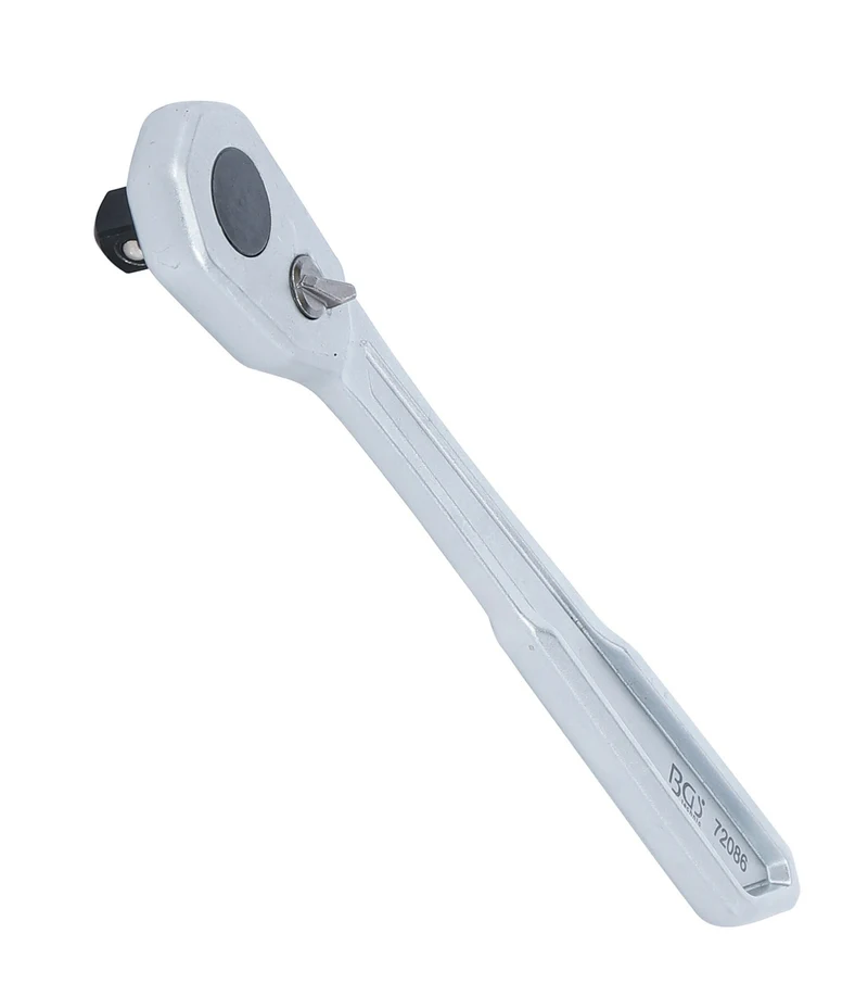 BGS 72086 Umschaltknarre Ratsche extra flach feinverzahnt Abtrieb 10mm (3/8")