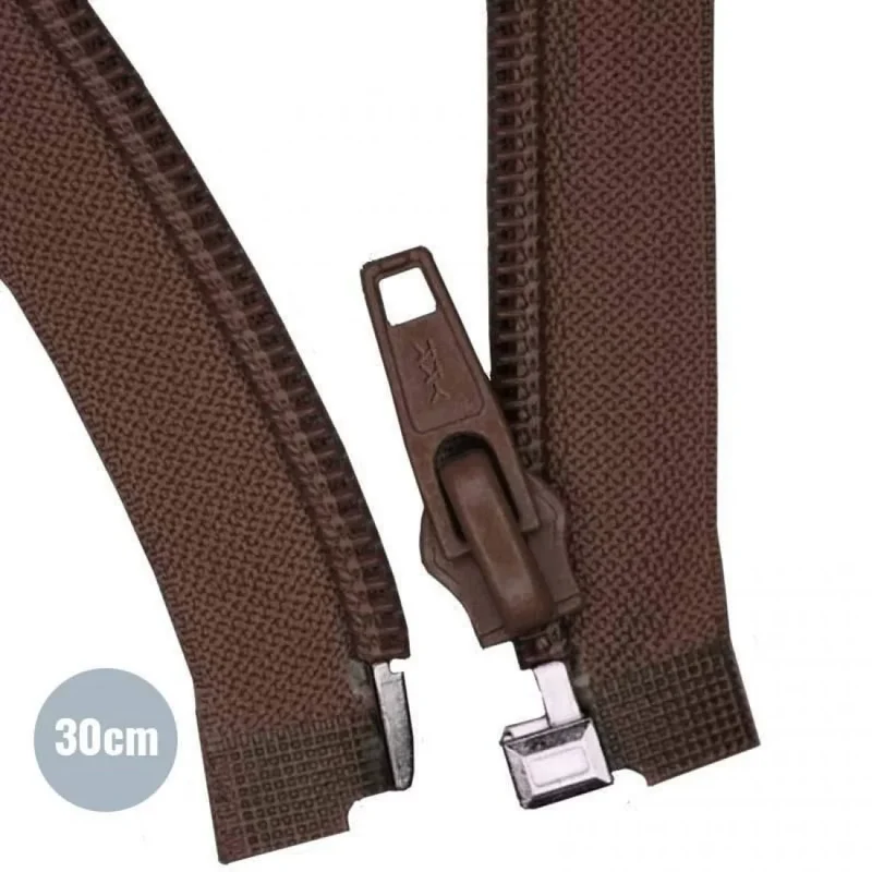 Reissverschluss YKK Teilbar 30cm “Braun”
