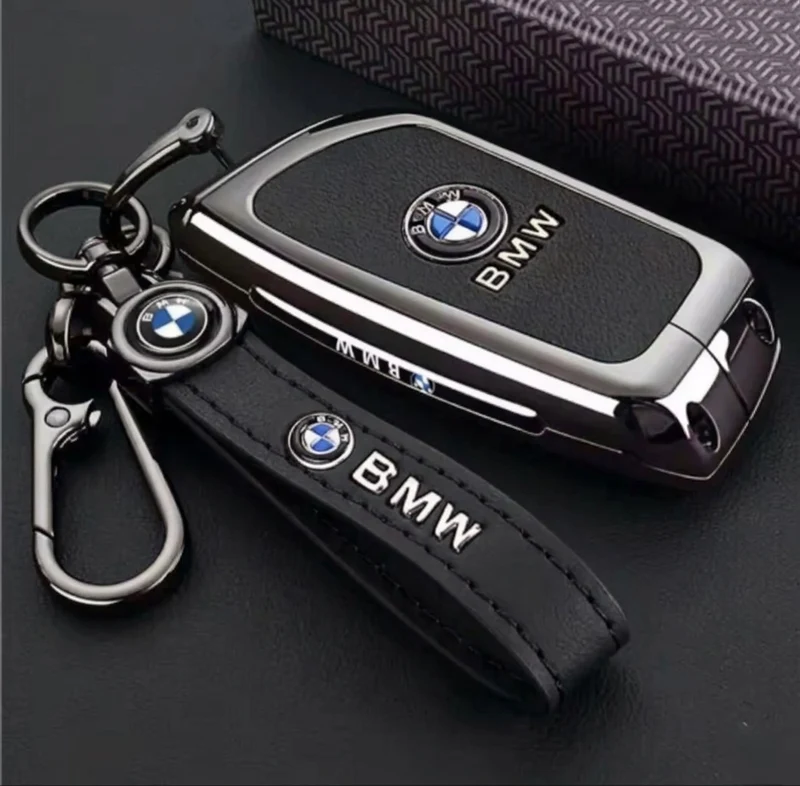 Sleutelcover met sleutelhanger – geschikt voor BMW – sleuteltype 1