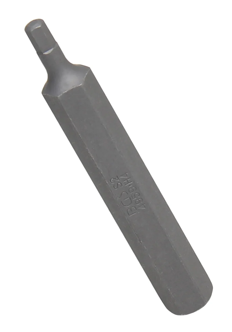 BGS 4959 Bit Nuss Stecknuss Innensechskant 4mm HX4 Länge 75mm Antrieb Außensechskant 10mm (3/8")