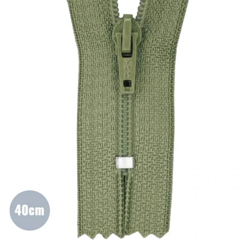 Reissverschluss YKK 40cm “Olive”