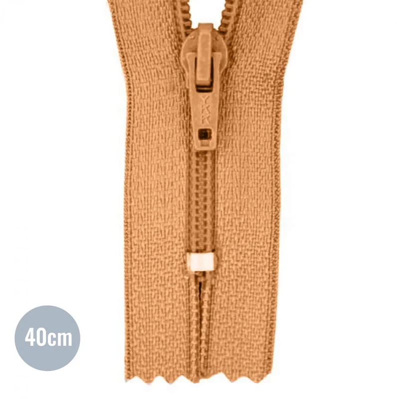 Reissverschluss YKK 40cm “Kamel”