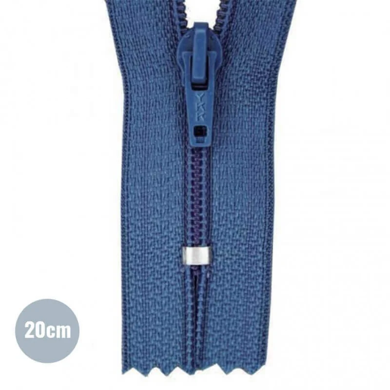 Reissverschluss YKK 20cm “Dunkles Jeans”