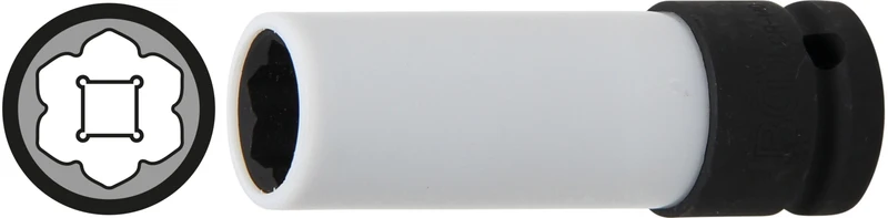 BGS 7309 IMPACT Nuss für Radmutter mit Spezialprofil S-Klasse Antrieb 12,mm (1/2")
