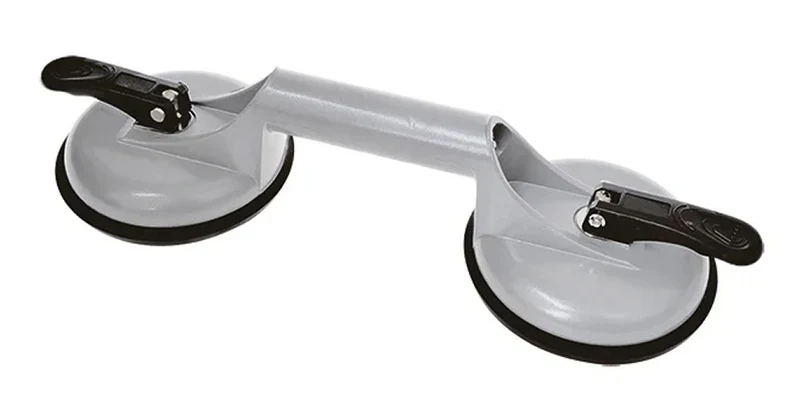 ProPlus 753428 Doppel Gummisauger Saugheber Aluminium 2 Saugnäpfe