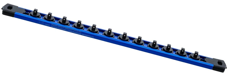 BGS 74549 Halteschiene magnetisch für 12 Steckschlüssel Einsätze mit Antrieb 6,3mm (1/4")