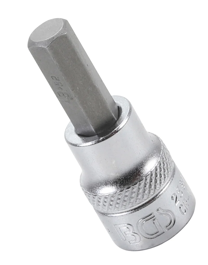 BGS 2581 Biteinsatz Innensechskant 8mm HX8 Länge 48mm Antrieb 10mm (3/8")