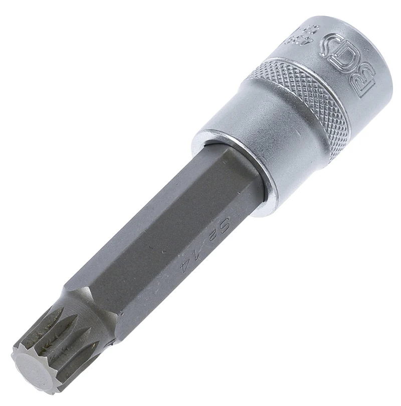 BGS 4364 Bit Innenvielzahn XZN Einsatz M14 100mm Antrieb 12,5mm (1/2")