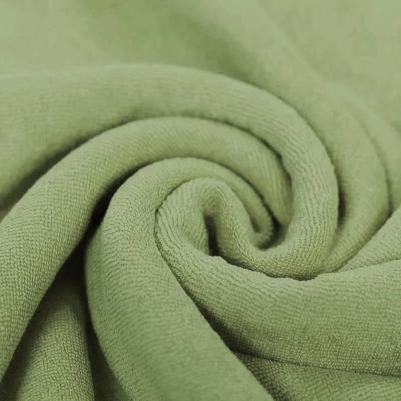 Stretch Frottee „Olive“