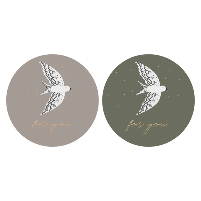 Duo - Bird Stickers (2 Stück)