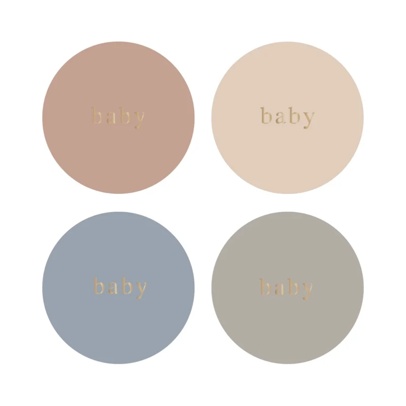 Multi - Baby Gold Stickers (4 Stück)