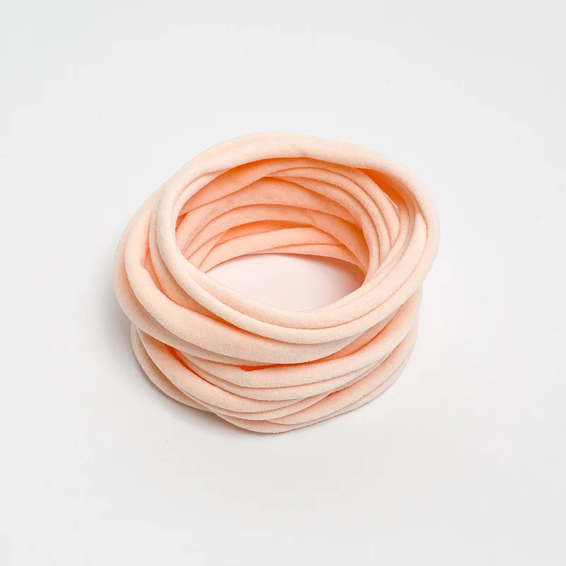 Nylon Haarband "apricot”