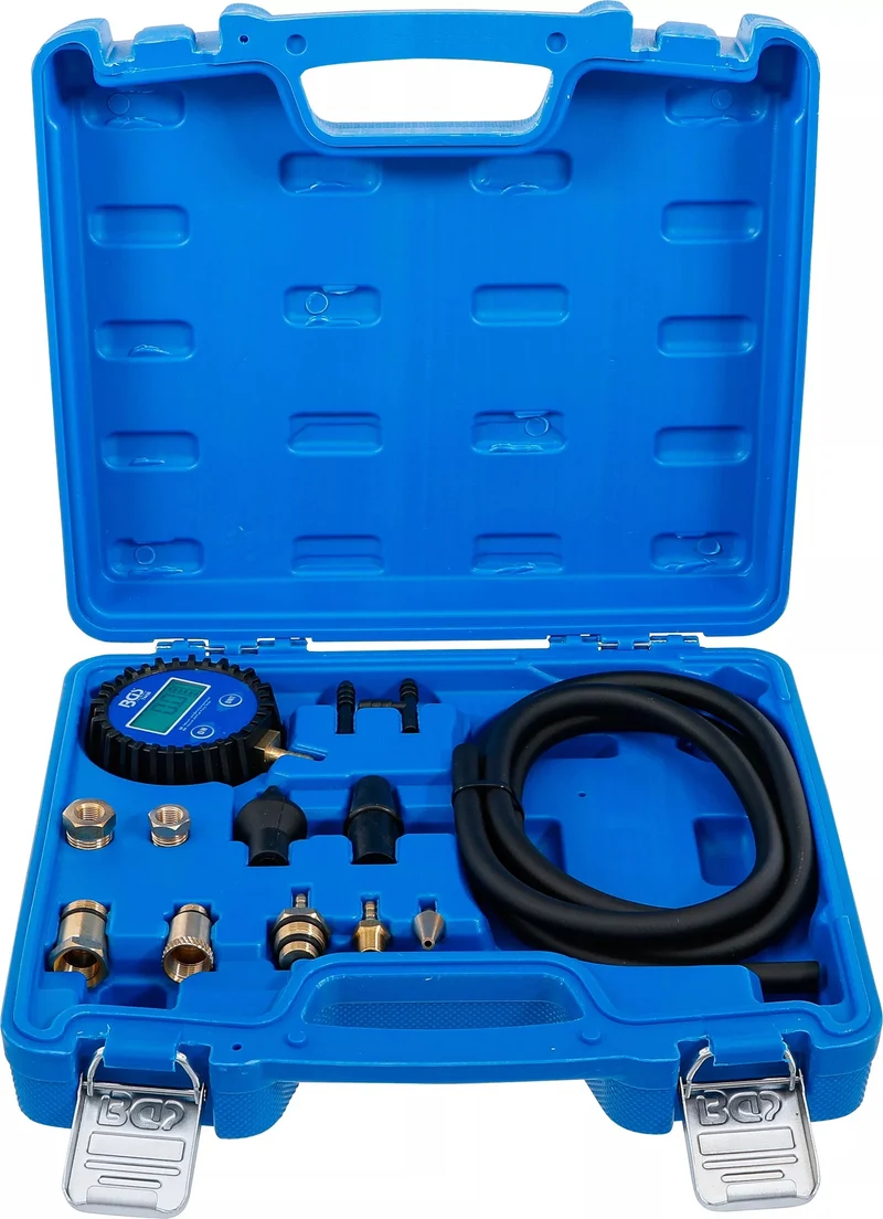 BGS 74436 Vakuumpumpe Benzinpumpe Tester digital mit Adaptersatz