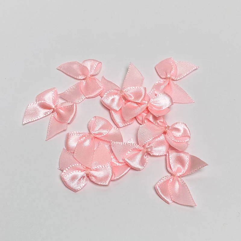 Satin Schleife "Hellrosa"