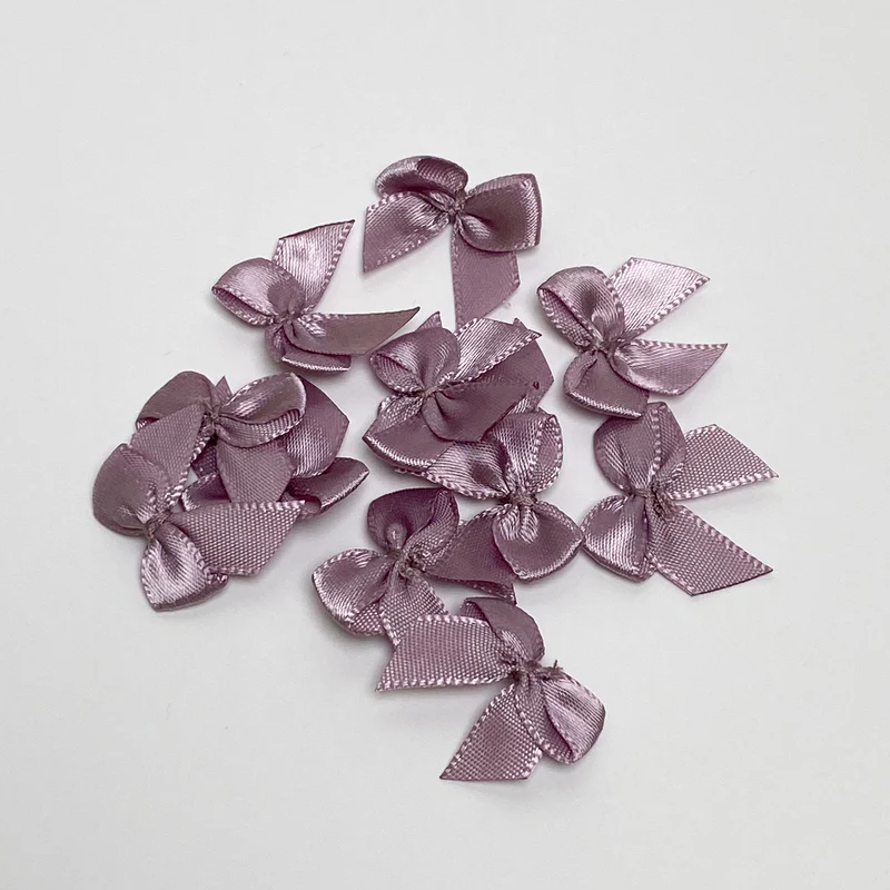 Satin Schleife "Lavendel"