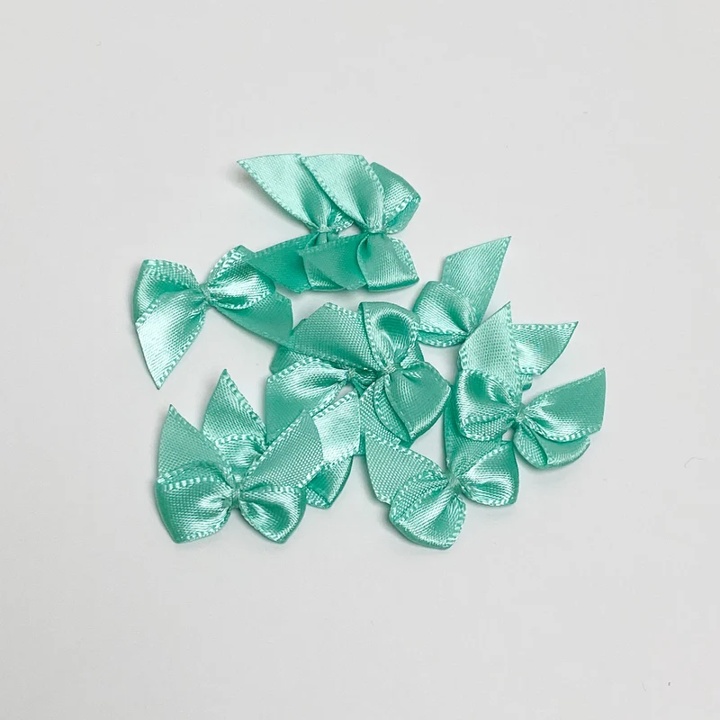 Satin Schleife "Carribean Sea"
