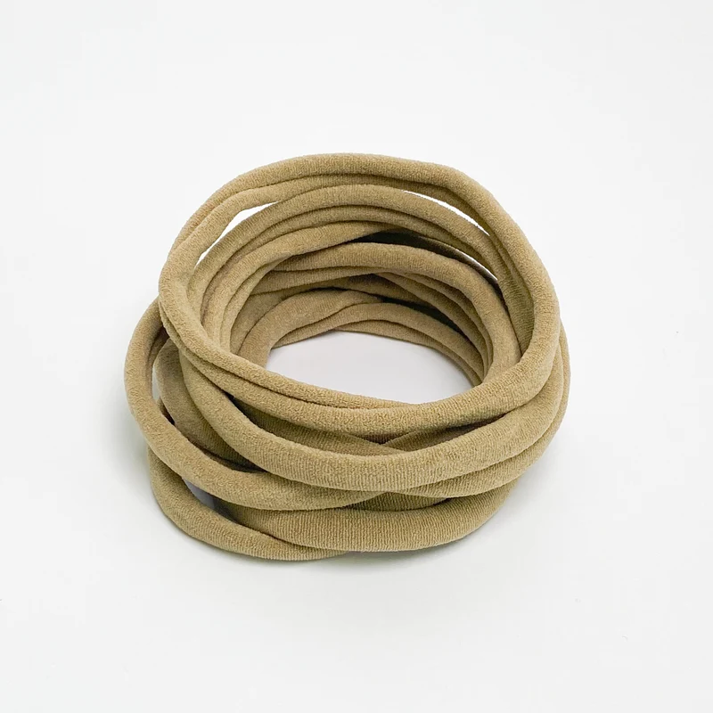 Nylon Haarband "sand"