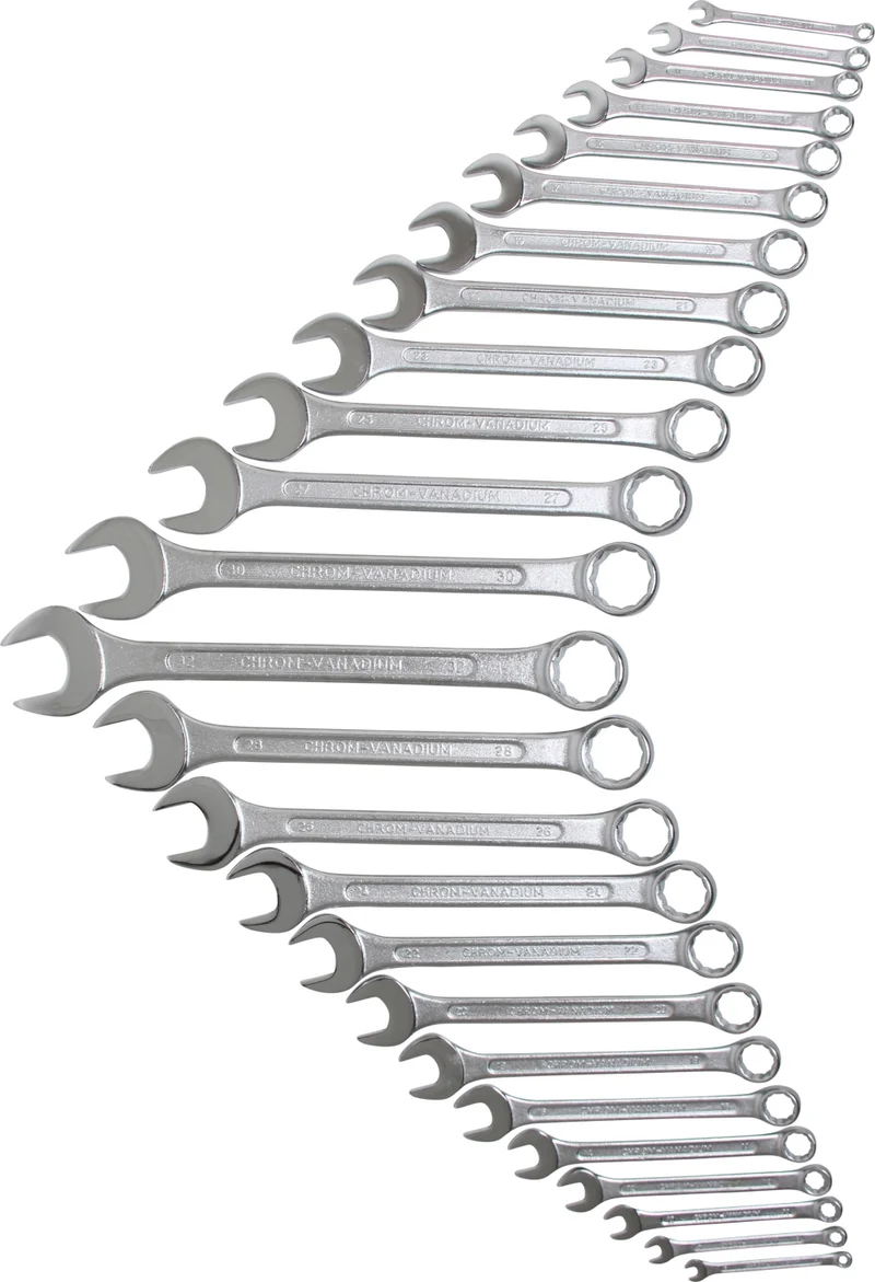 BGS 1190 Satz Ringmaulschlüssel SW 6 - 32mm metrisch 25 teilig