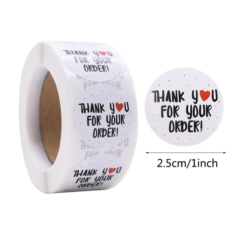 Thank you for your Order Sticker (10 Sticker)