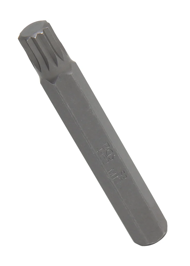 BGS 4862 Bit Nuss Stecknuss Innenvielzahn (für XZN) M10 Länge 75mm Antrieb Außensechskant 10mm (3/8")