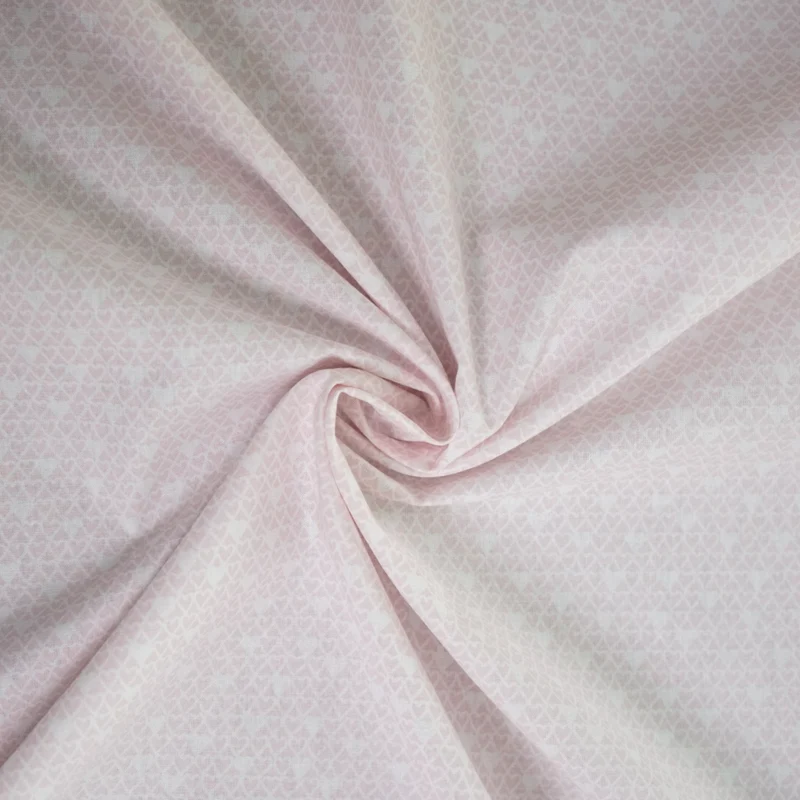Cotton Poplin "Herzen Rosa"
