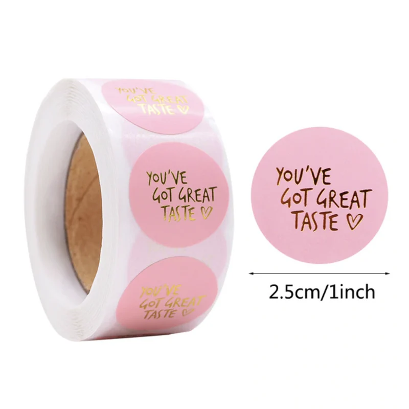 "You've Got Great Taste" Sticker (10 Sticker)