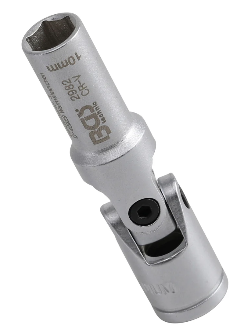 BGS 2982 Glühkerzen Gelenkeinsatz Sechskant SW 10mm Antrieb 10mm (3/8")