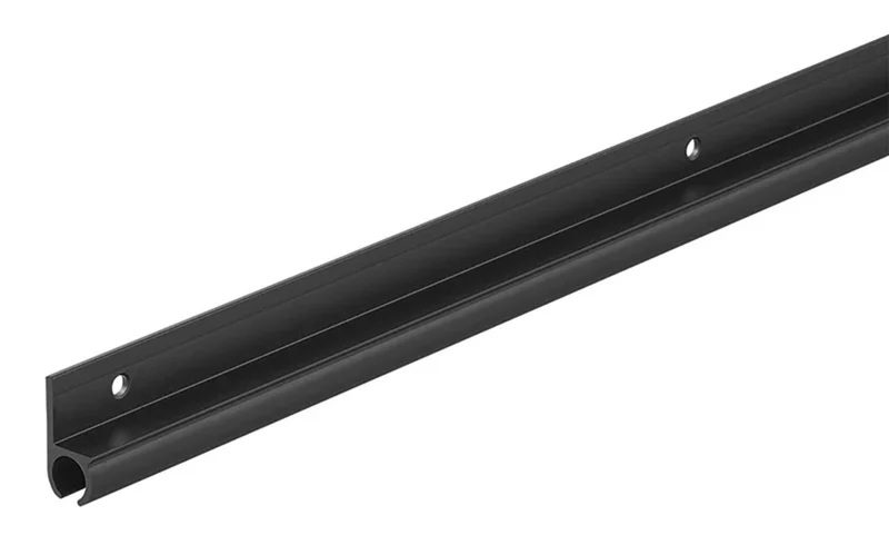 ProPlus 758068V01BK Zeltschiene Aluminium Schwarz 180° 100 x 2,6cm x Ø9mm Kederschiene