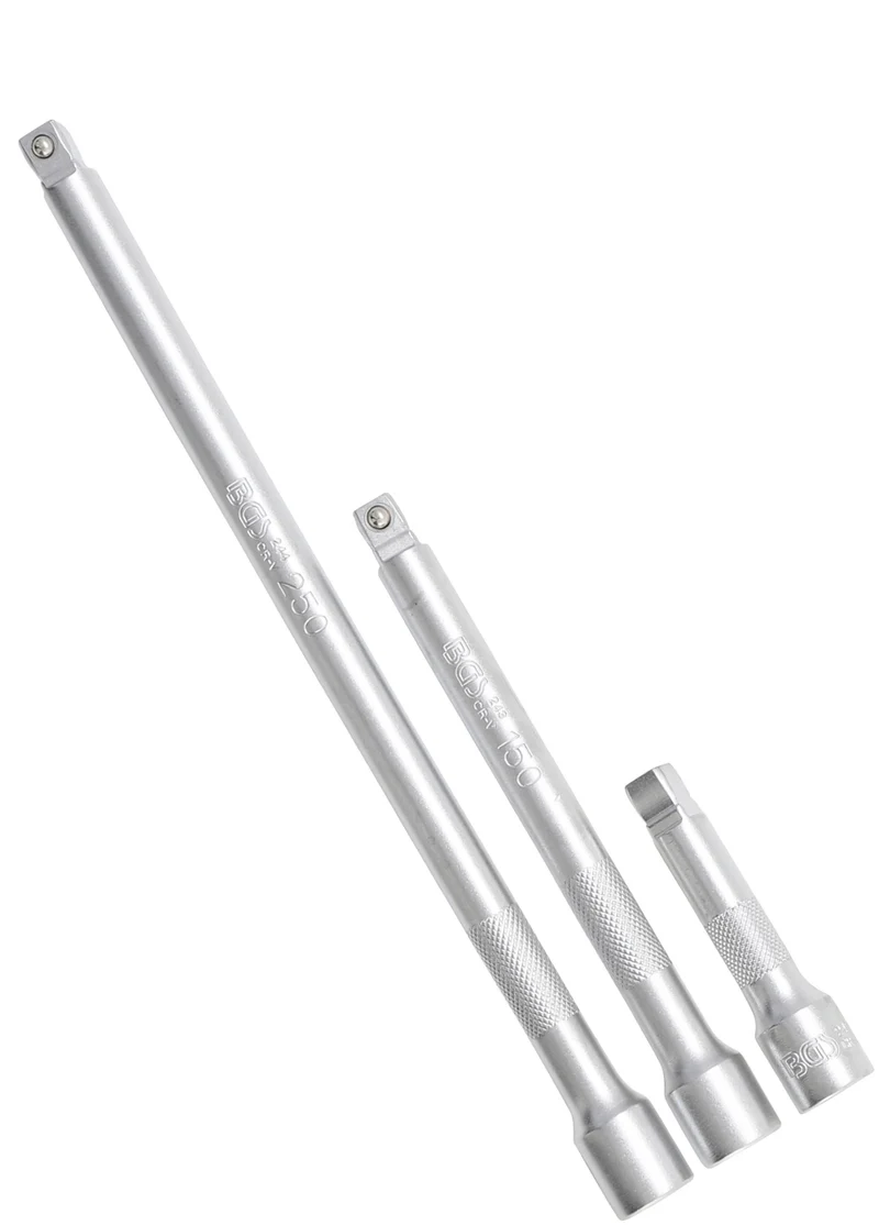 BGS 2239 Satz Kippverlängerung 10mm (3/8") Längen 75mm 150mm 250mm 3 teilig
