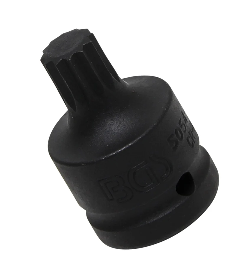 BGS 5054-M16 Kraft Biteinsatz Innenvielzahn XZN Einsatz M16 Länge 55mm Antrieb 20mm (3/4")