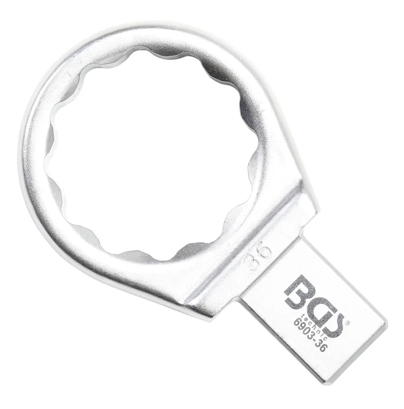 BGS 6903-36 Einsteck-Ringschlüssel 36mm für Aufnahme 14 x 18mm