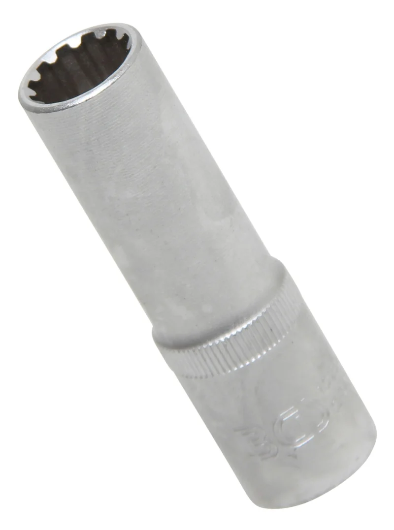 BGS 10254 Nuss / Stecknuss / Steckschlüsseleinsatz Gear Lock tief SW 14mm Antrieb 12,5mm (1/2")