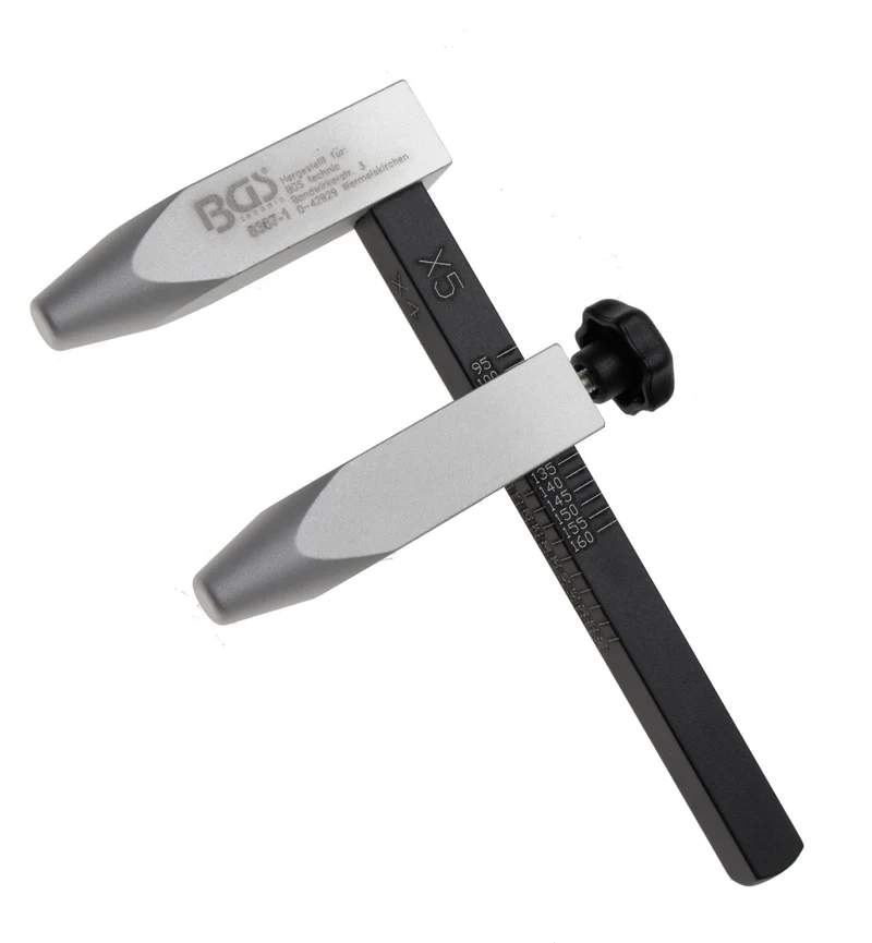 BGS 8367-1 Lochkreis Messschieber Aluminiumausführung für Stahl- und Alufelgen