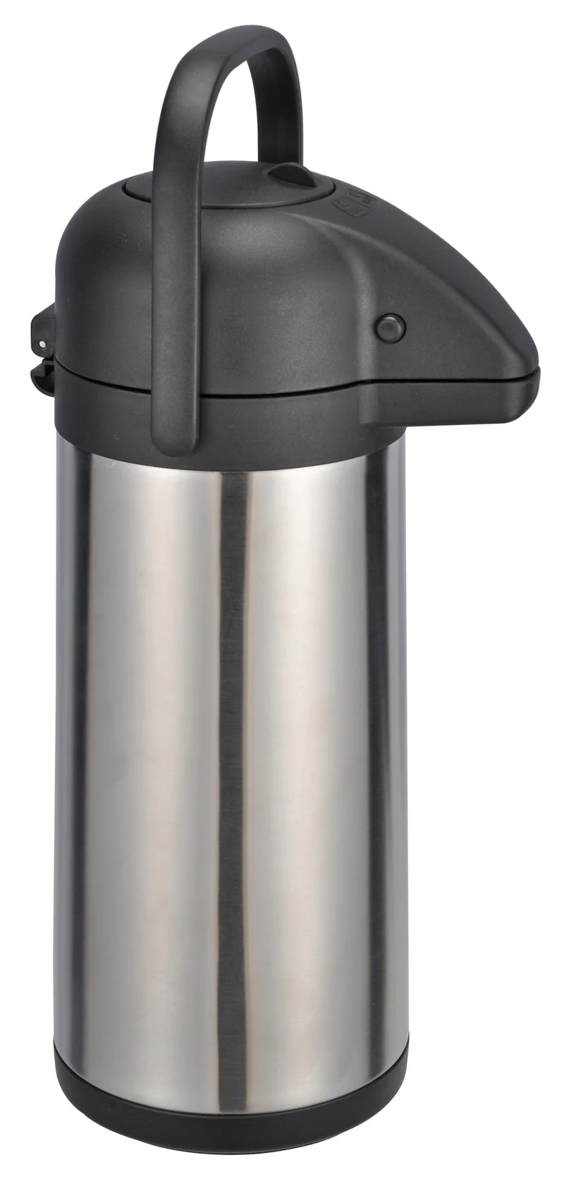 Haushalt International 26115 Airpot 3 Liter aus Edelstahl Thermoskanne Pumpkanne