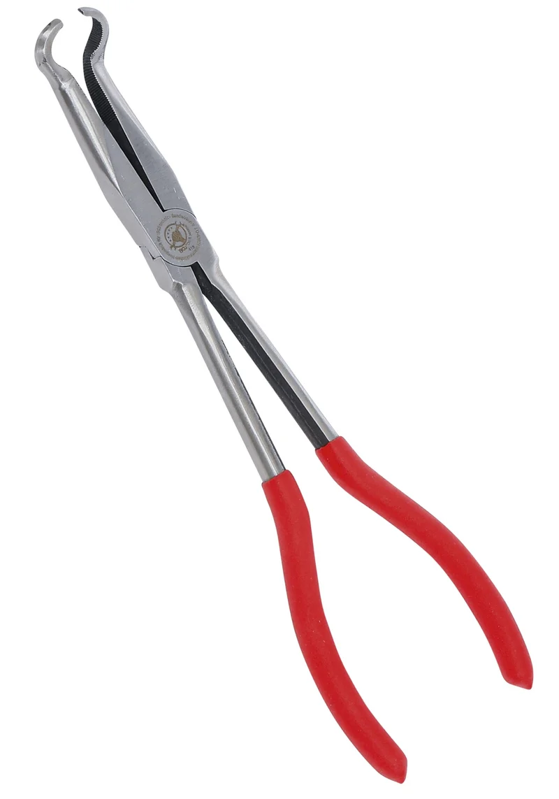 BGS DIY 413 Langbeckzange mit Ringspitze Länge 280mm