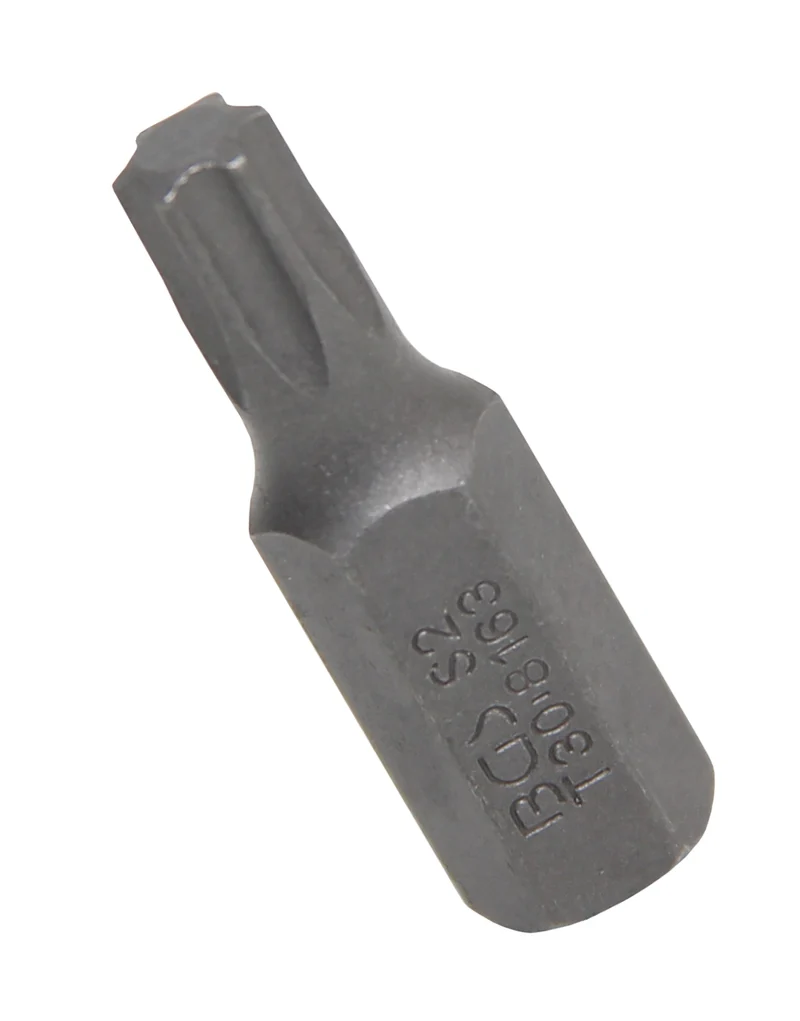 BGS 8163 Bit Nuss Stecknuss T-Profil (für Torx) T30 Antrieb Außensechskant 8mm (5/16")