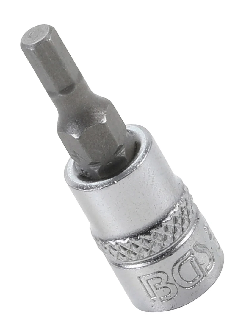 BGS 2498 Biteinsatz Innensechskant 4mm HX4 Länge 38mm Antrieb 6,3mm (1/4")