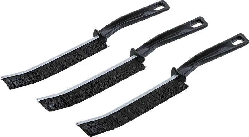 BGS DIY 50915 Satz Ecken Reinigungsbürsten Hartborsten Länge 260mm 3 teilig