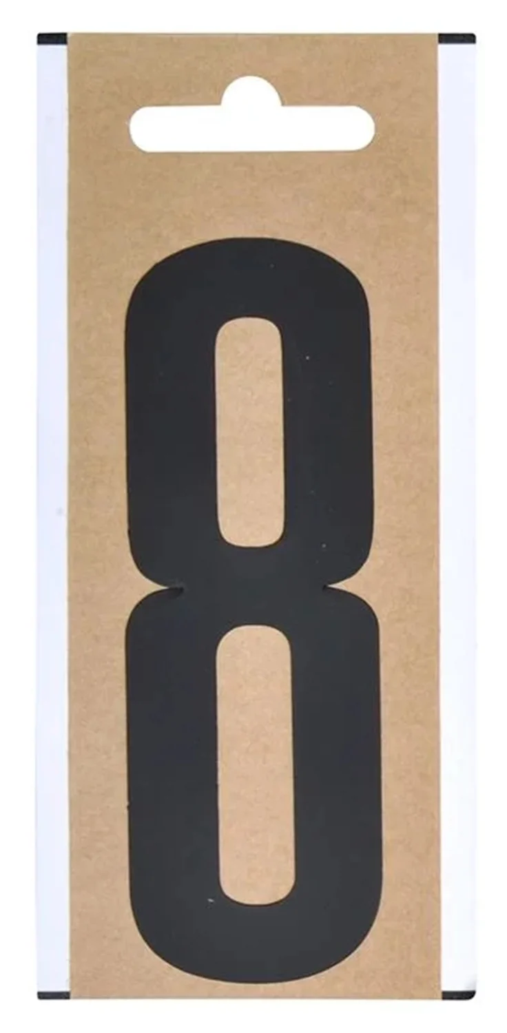 ProPlus SF_971036 Folienzeichen "8" 10cm Foliensymbol Folienbild