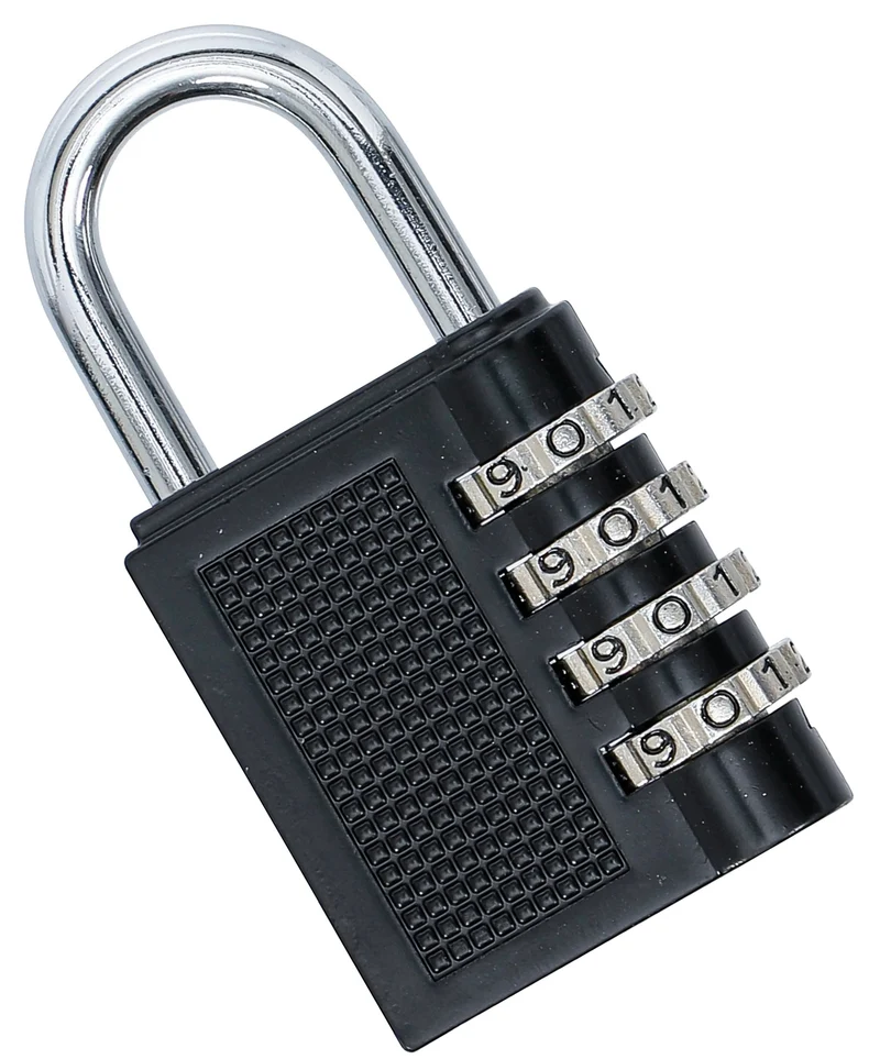 BGS DIY 85120 Zahlen Gepäckschloss Kofferschloss robust