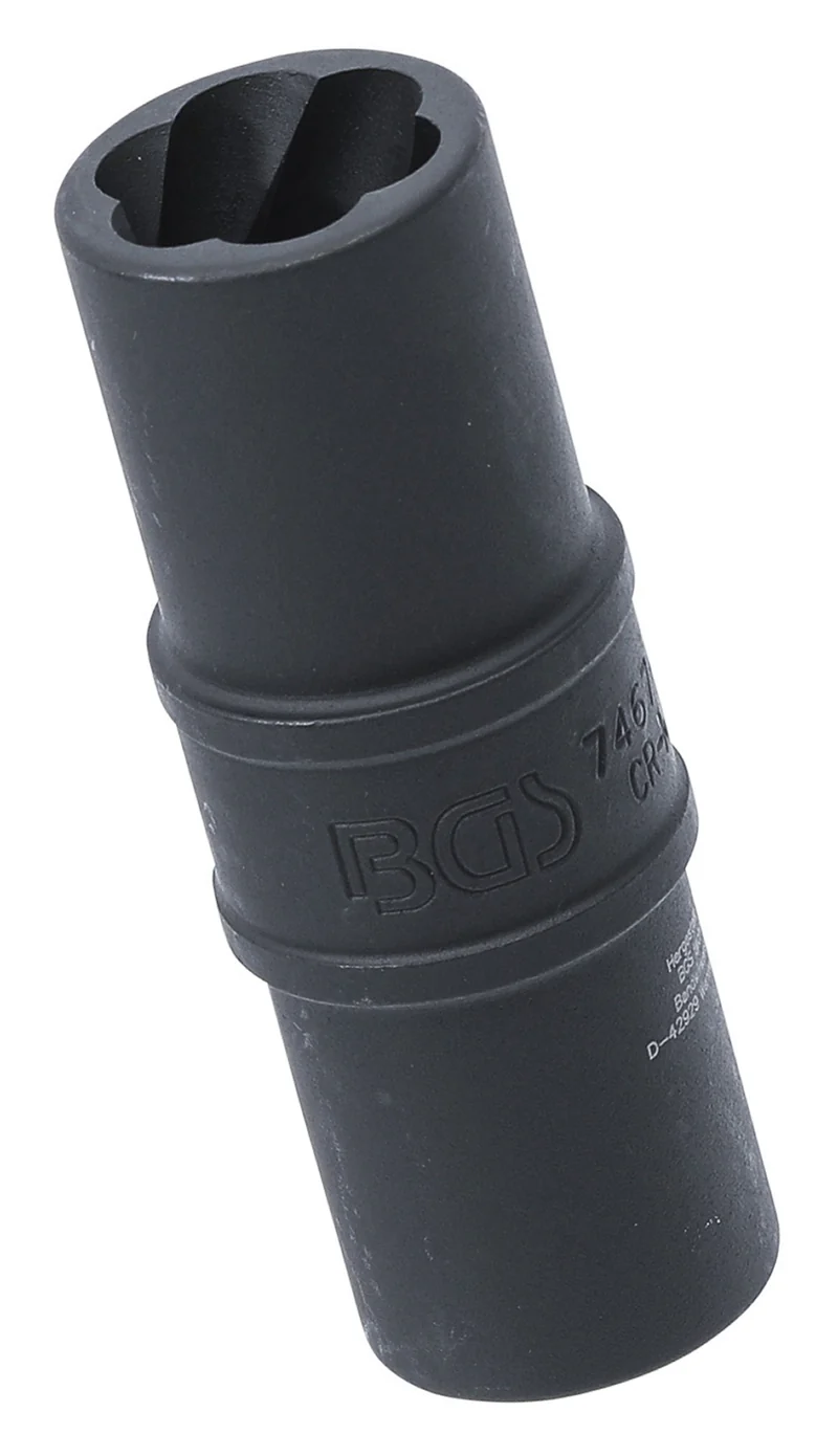 BGS 7467-17 Wendeeinsatz Kraft Spezial Schraubenausdreher 17mm 12,5mm (1/2")
