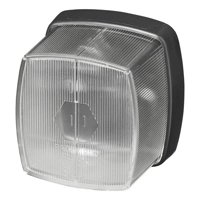 ProPlus 343701 Positionsleuchte weiß 66x62mm für Anhänger Wohnwagen Wohnmobil