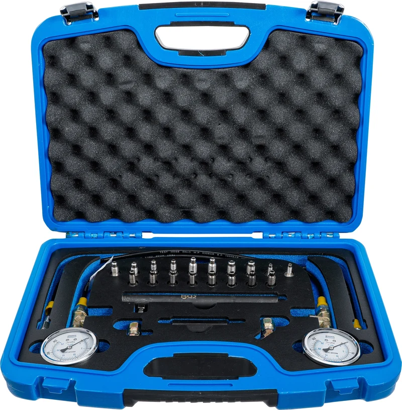BGS 1271 Satz Bremsdruck mit 2 Monometern und verschiedenen Adaptern