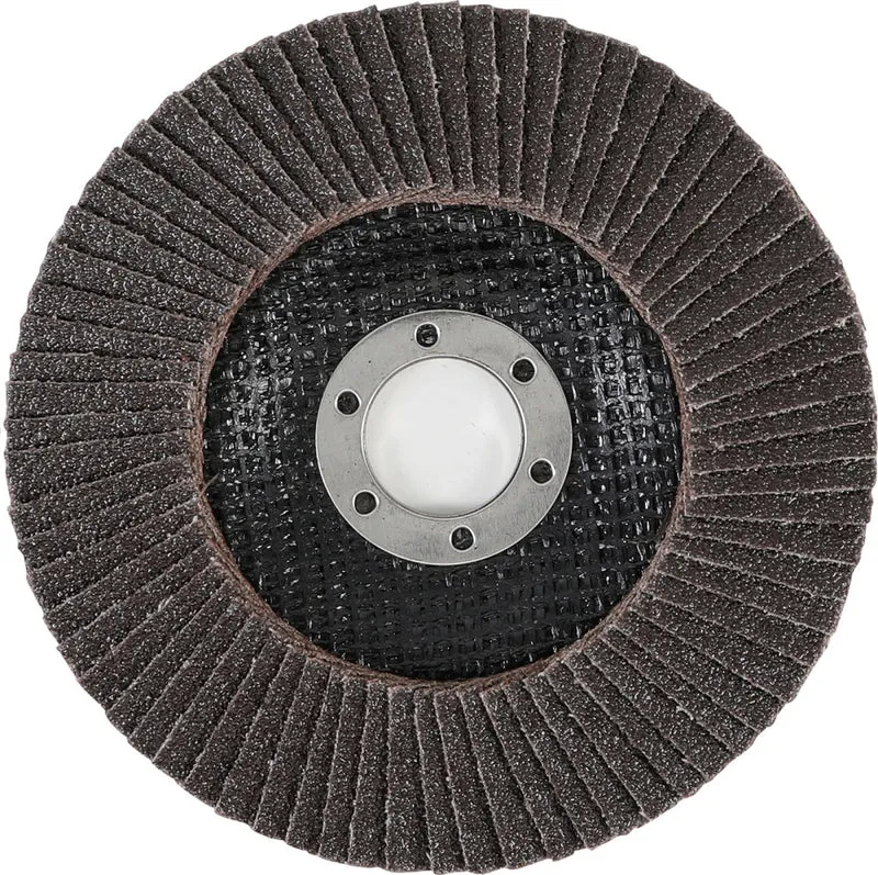 BGS 3975 Fächer Schleifscheibe Ø 125mm K 60 für Winkelschleiferbetrieb