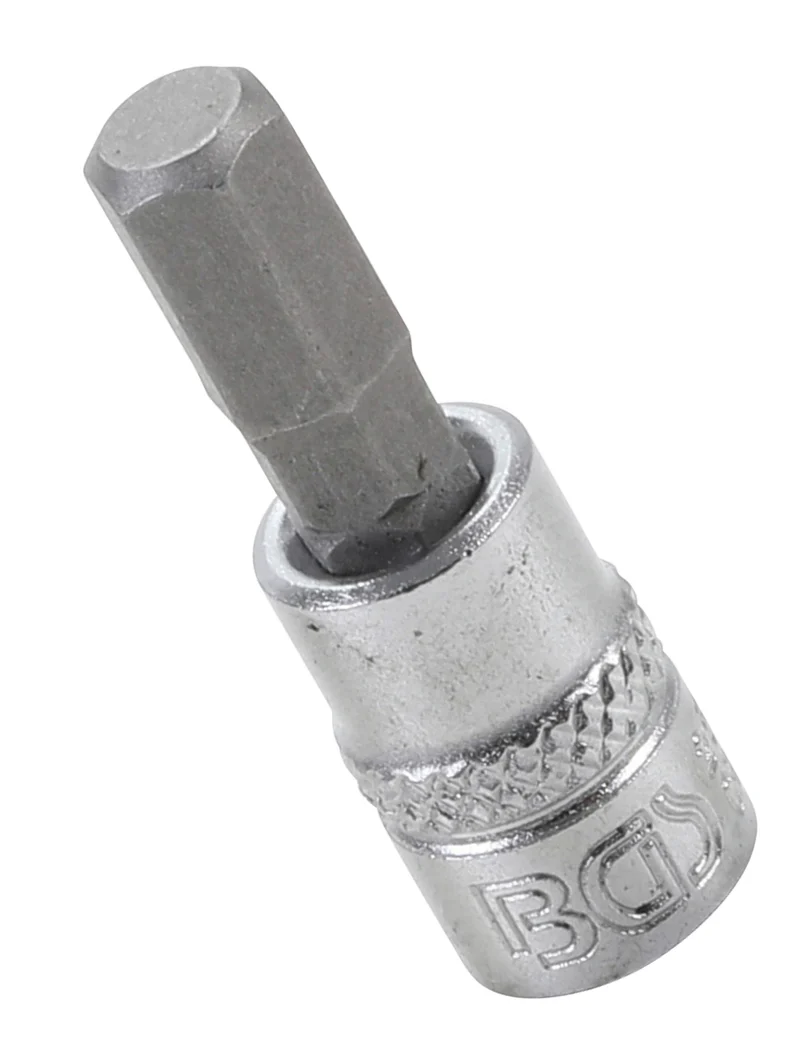 BGS 2501 Biteinsatz Innensechskant 7mm HX7 Länge 38mm Antrieb 6,3mm (1/4")