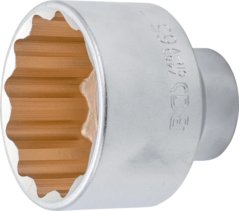 BGS 7465 Nuss / Stecknuss / Steckschlüsseleinsatz 65mm Zwölfkant Antrieb 20mm (3/4")
