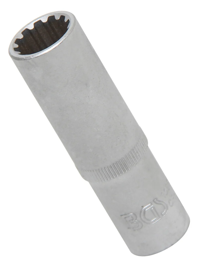 BGS 10255 Nuss / Stecknuss / Steckschlüsseleinsatz Gear Lock tief SW 15mm Antrieb 12,5mm (1/2")