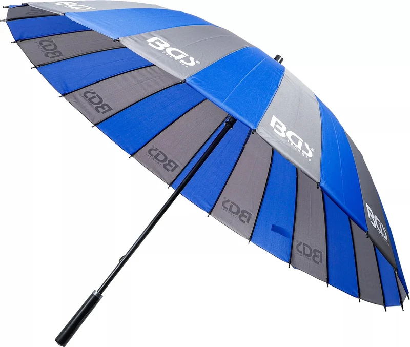 BGS 9828 Regenschirm mit BGS Logo Durchmesser Ø 110mm Stockschirm