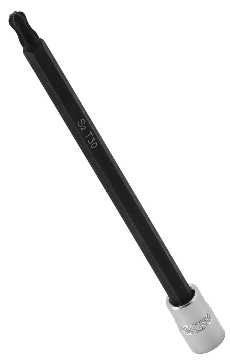 BGS 8618-T30 Biteinsatz T-Profil (für Torx) mit Kugelkopf T30 Länge 130mm Antrieb 6,3mm (1/4")