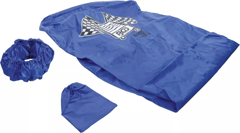 BGS 66531 Satz 3 teilig Schonbezug für Lenkrad Schaltknauf Sitz aus Polyester